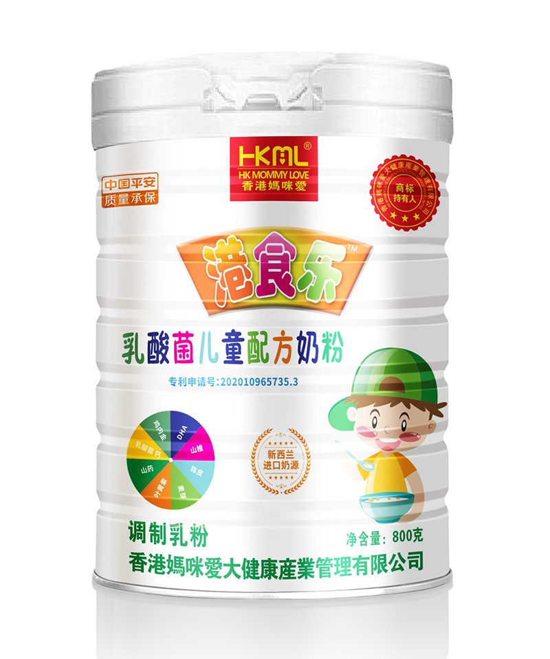  香港媽咪愛(ài)港食樂(lè )乳酸菌兒童配方奶粉