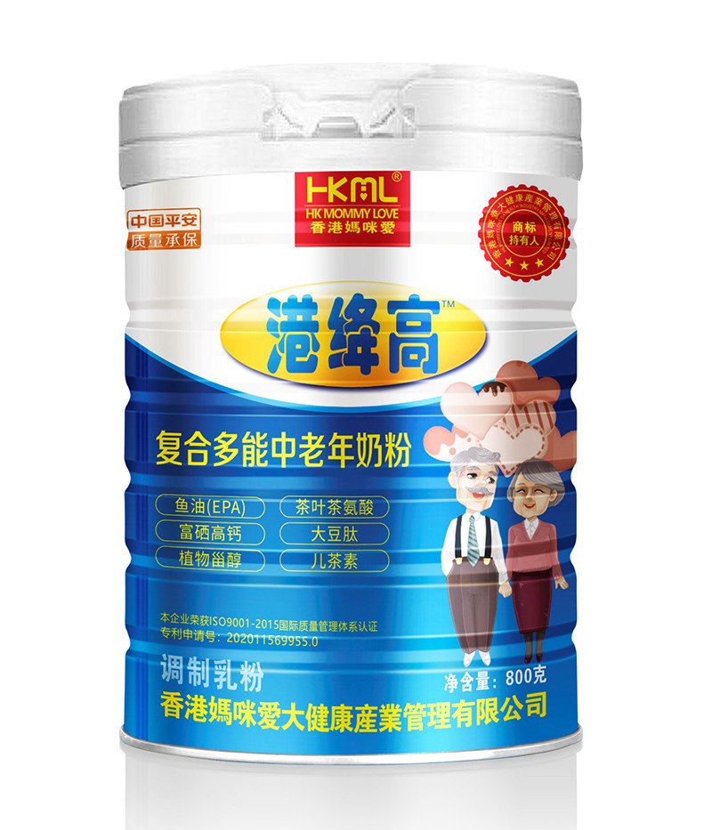 香港媽咪愛(ài)港絳高復合多能中老年奶粉