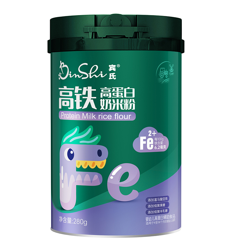  賓氏高鐵高蛋白奶米粉