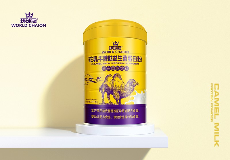  環(huán)球冠駝乳牛脾肽益生菌蛋白粉