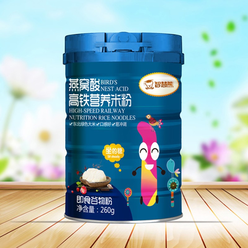  智慧熊燕窩酸高鐵營養(yǎng)米粉
