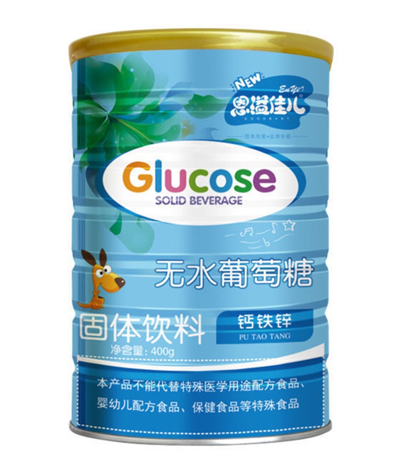  恩溢佳兒鈣鐵鋅無水葡萄糖 聽裝