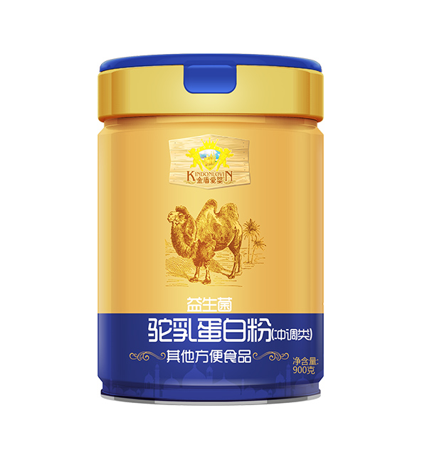  金盾愛(ài)嬰益生菌駝乳蛋白粉