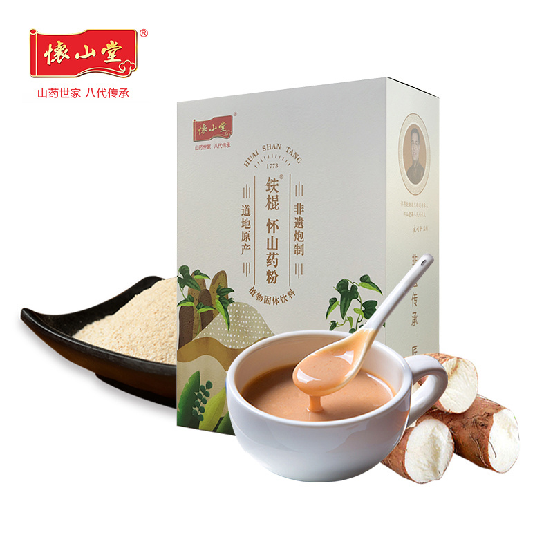 懷山堂鐵棍懷山藥粉 1年陳盒裝山藥粉270g.jpg