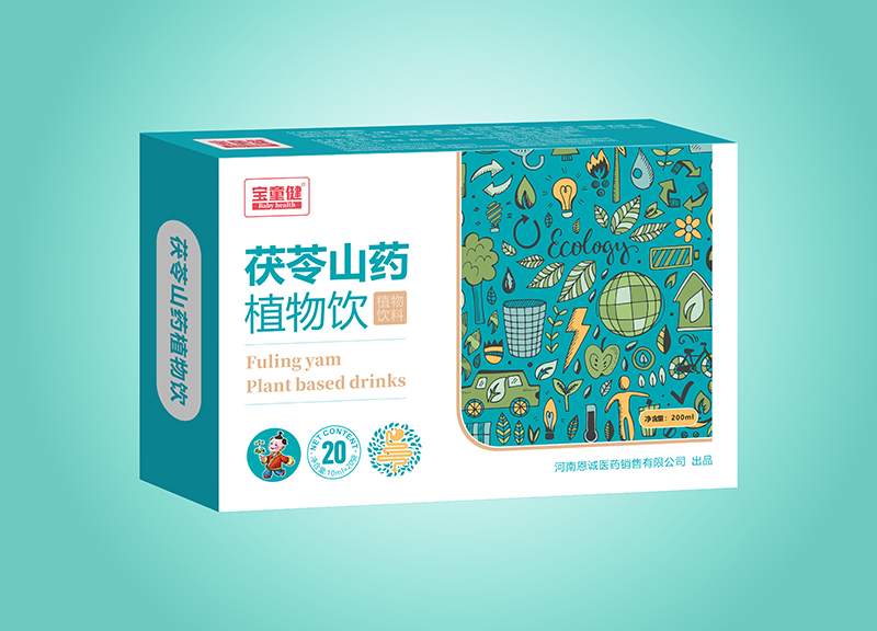  寶童健茯苓山藥植物飲