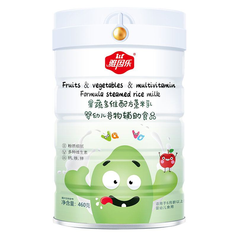  雅因樂果蔬多維配方蒸米乳罐裝