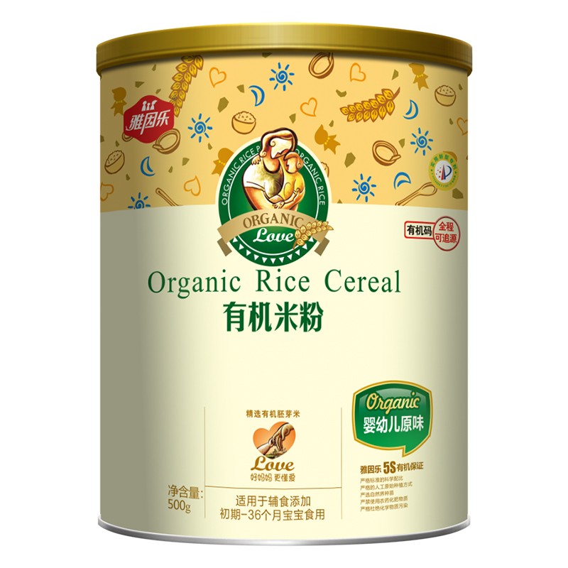   雅因樂有機米粉罐裝 原味