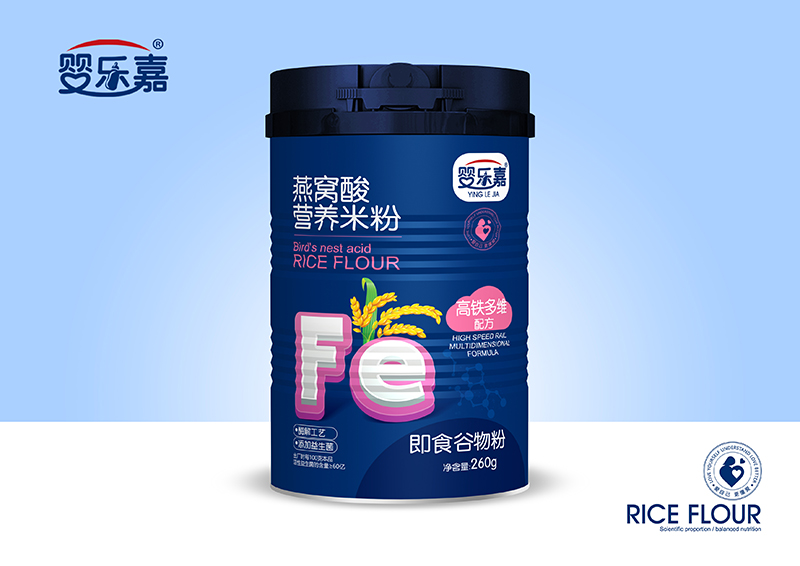  嬰樂嘉燕窩酸營(yíng)養(yǎng)米粉 高鐵多維配方