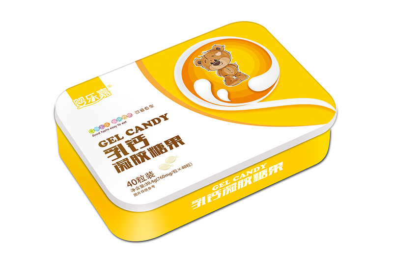  嬰樂嘉乳鈣凝膠糖果 鐵盒裝01
