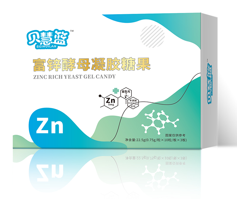  貝慧籃富鋅酵母凝膠糖果