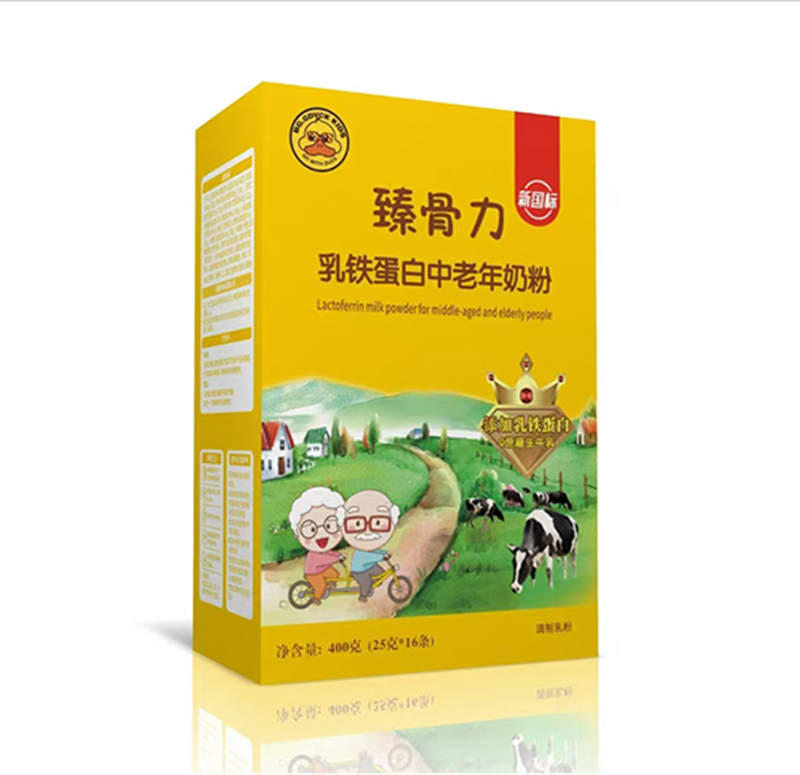  BG GDVCK小黄鸭臻骨力乳铁蛋白中老年奶粉
