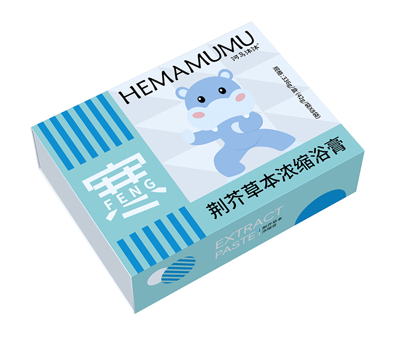   河馬沐沐荊芥草本濃縮浴膏