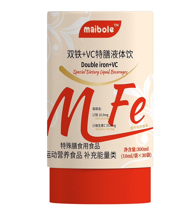  邁寶樂雙鐵+VC特膳液體飲