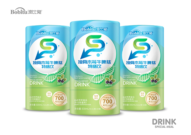  波比兔接骨木莓牛脾肽特膳飲
