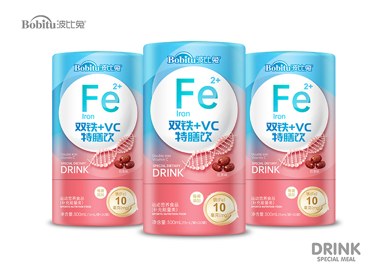  波比兔雙鐵+VC特膳飲