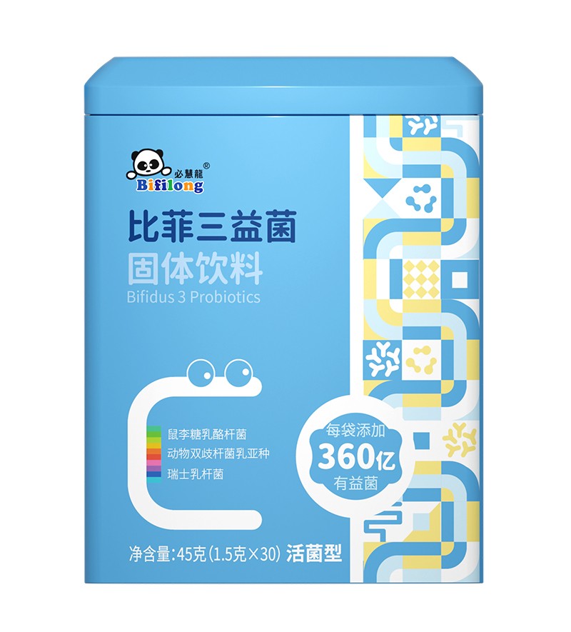  必慧龍比菲三益菌固體飲料