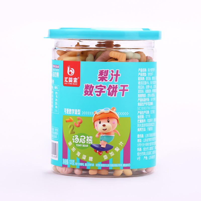  匯嬰寶梨汁數(shù)字餅干