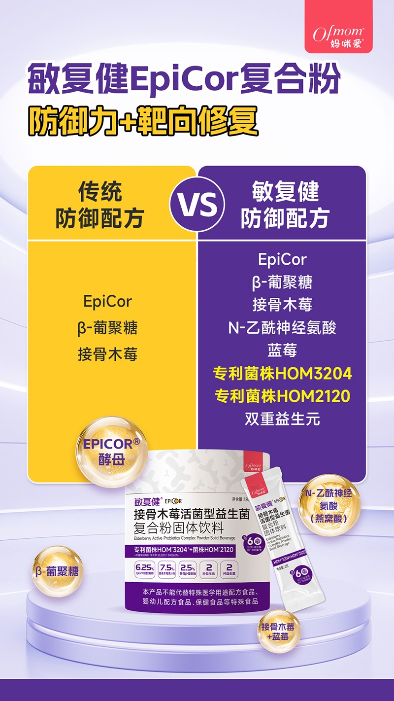  媽咪愛敏復(fù)健接骨木莓活菌型益生菌1