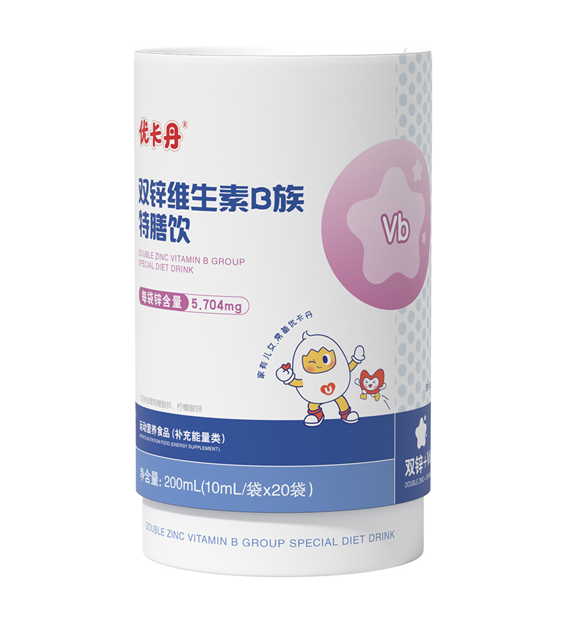   優(yōu)卡丹雙鋅維生素B族特膳飲