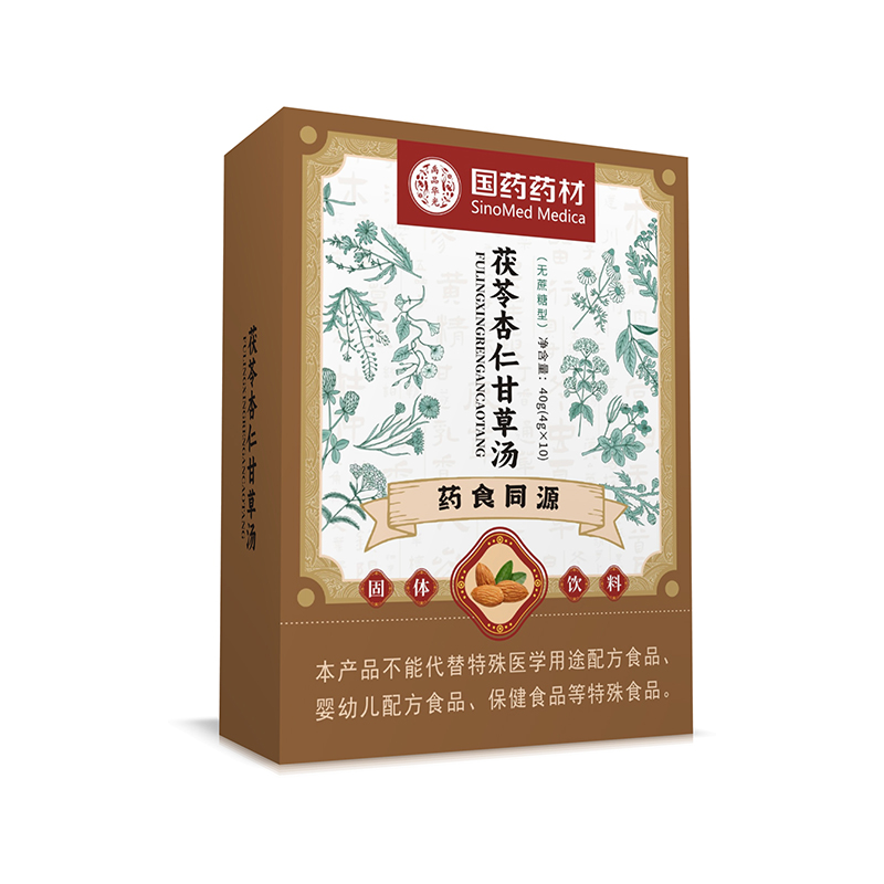 國(guó)藥藥材茯苓杏仁甘草湯