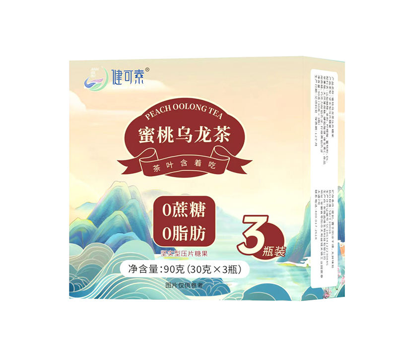  健可素蜜桃烏龍茶