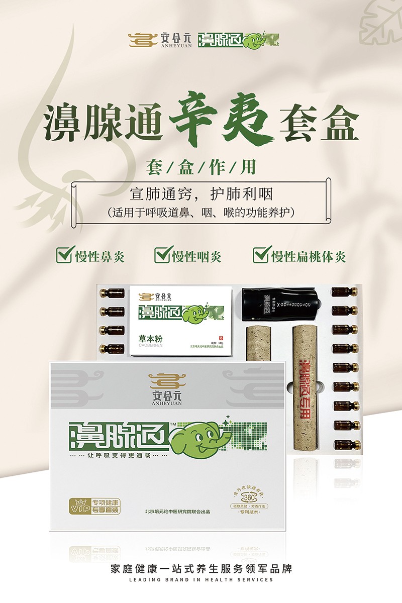  安合元濞腺通單張海報(bào)1