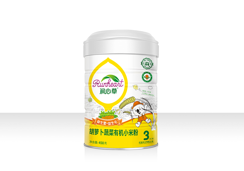  潤心草胡蘿卜蔬菜有機(jī)小米粉450克