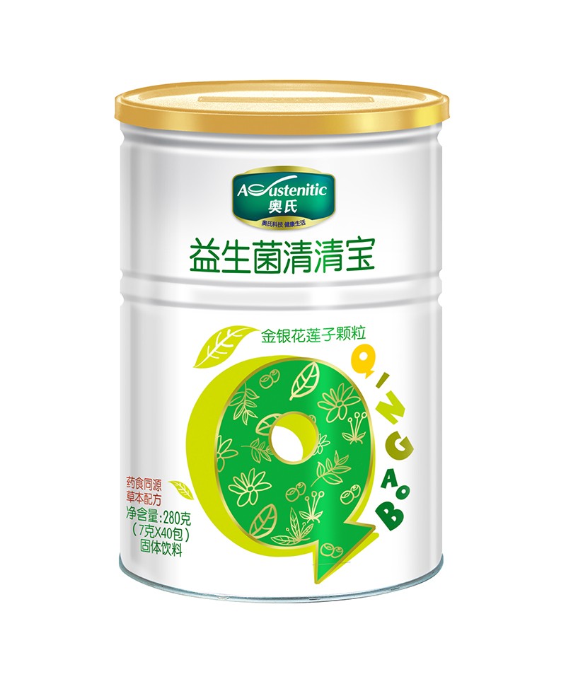  奧氏金銀花蓮子益生菌清清寶280克