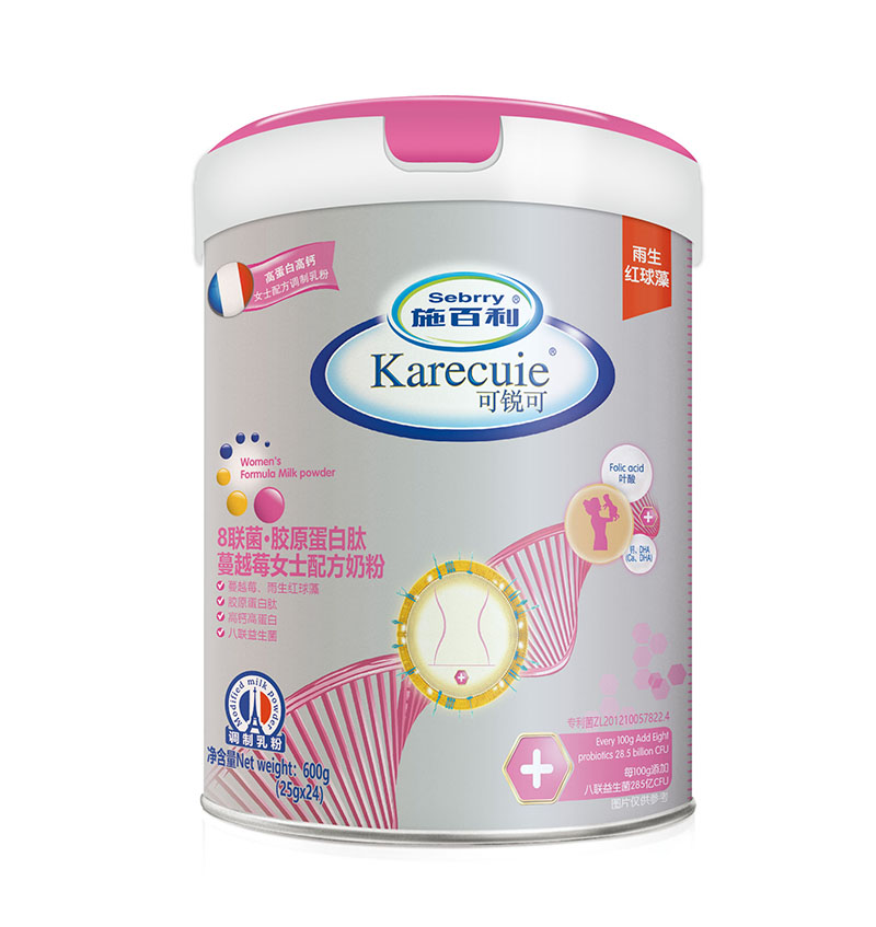 施百利8联菌·胶原蛋白肽蔓越莓女士配方奶粉
