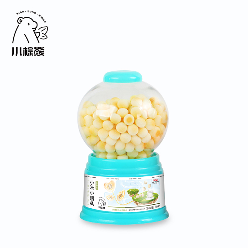   小棕熊小米小饅頭 牛奶味