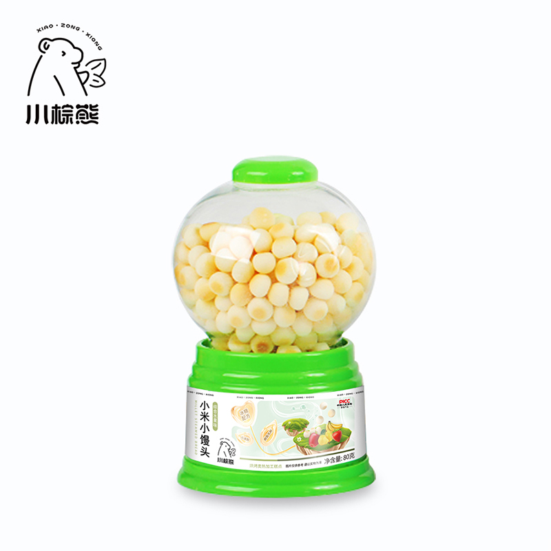   小棕熊小米小饅頭 綜合水果味