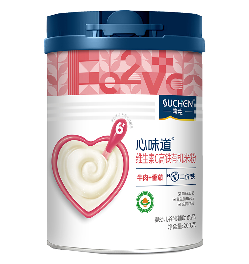   素臣心味道®维C高铁有机米粉