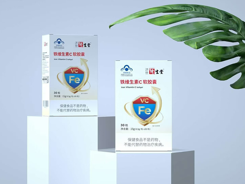  修生堂鐵維生素C軟膠囊