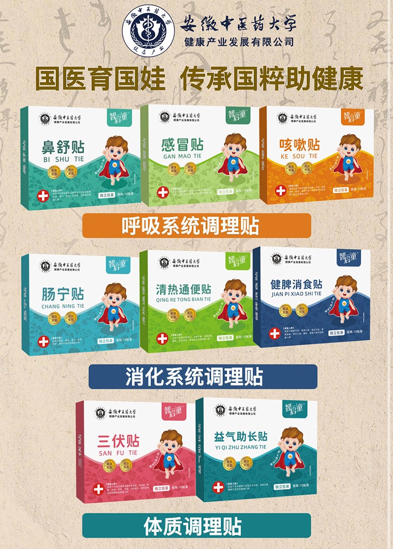  智啟童小兒貼劑01