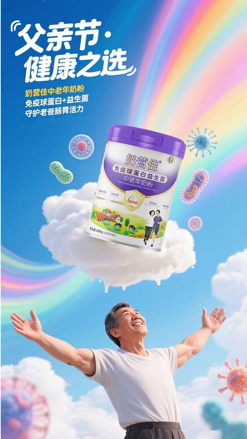  奶營佳免疫球蛋白益生菌中老年奶粉09