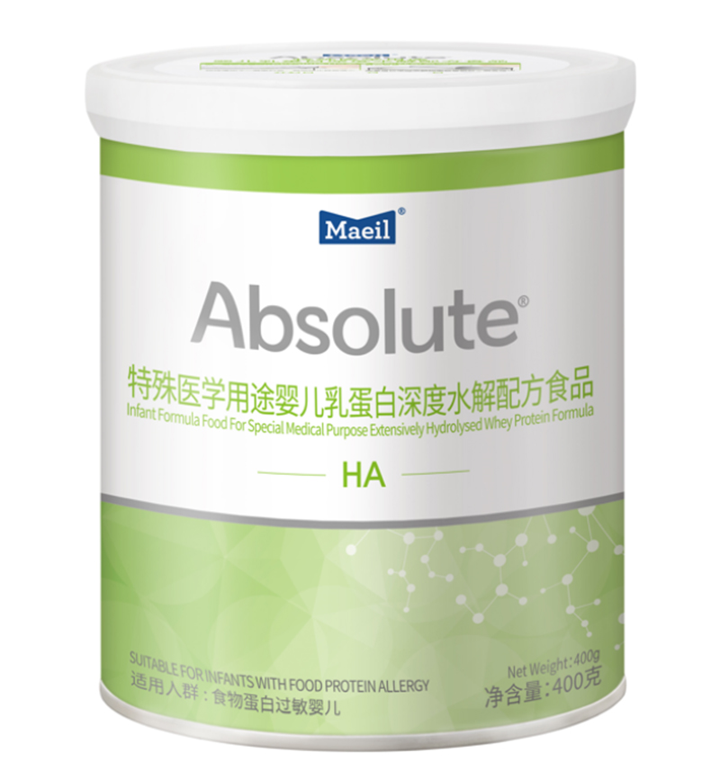 每日特殊医学用途婴儿乳蛋白深度水解配方食品