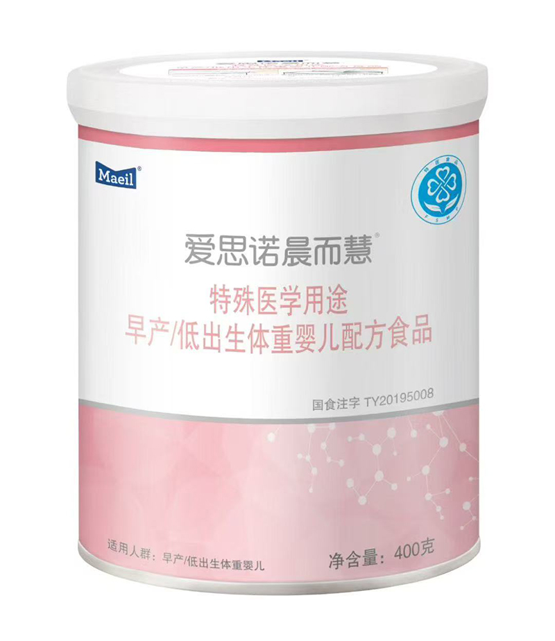 每日爱思诺晨而慧特殊医学用途早产低出生体重婴儿配方食品