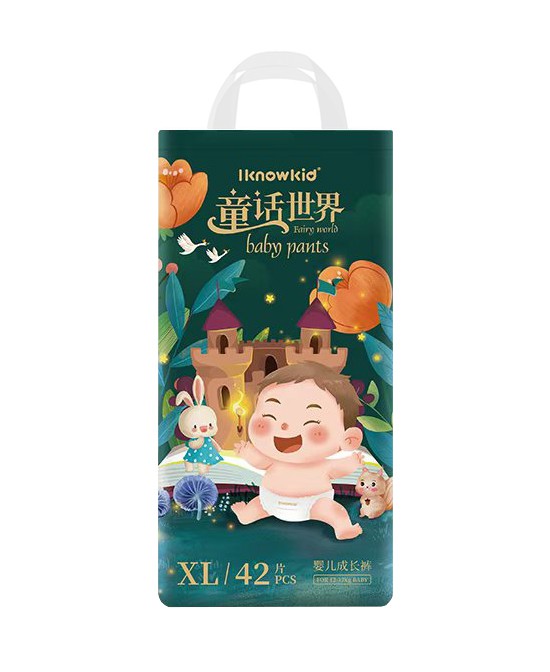  我懂寶寶童話世界成長褲XL