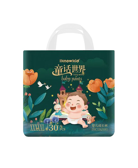  我懂寶寶童話世界成長褲XXXXXL