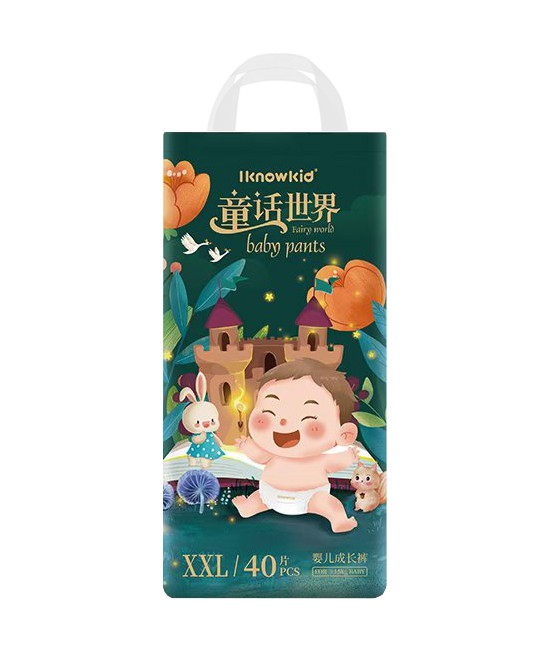  我懂寶寶童話世界成長褲XXL