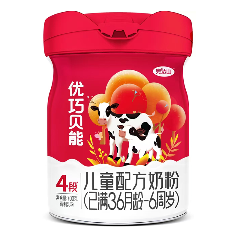 完達山優(yōu)巧貝能4段兒童配方奶粉（已滿(mǎn)36月齡-6周歲）