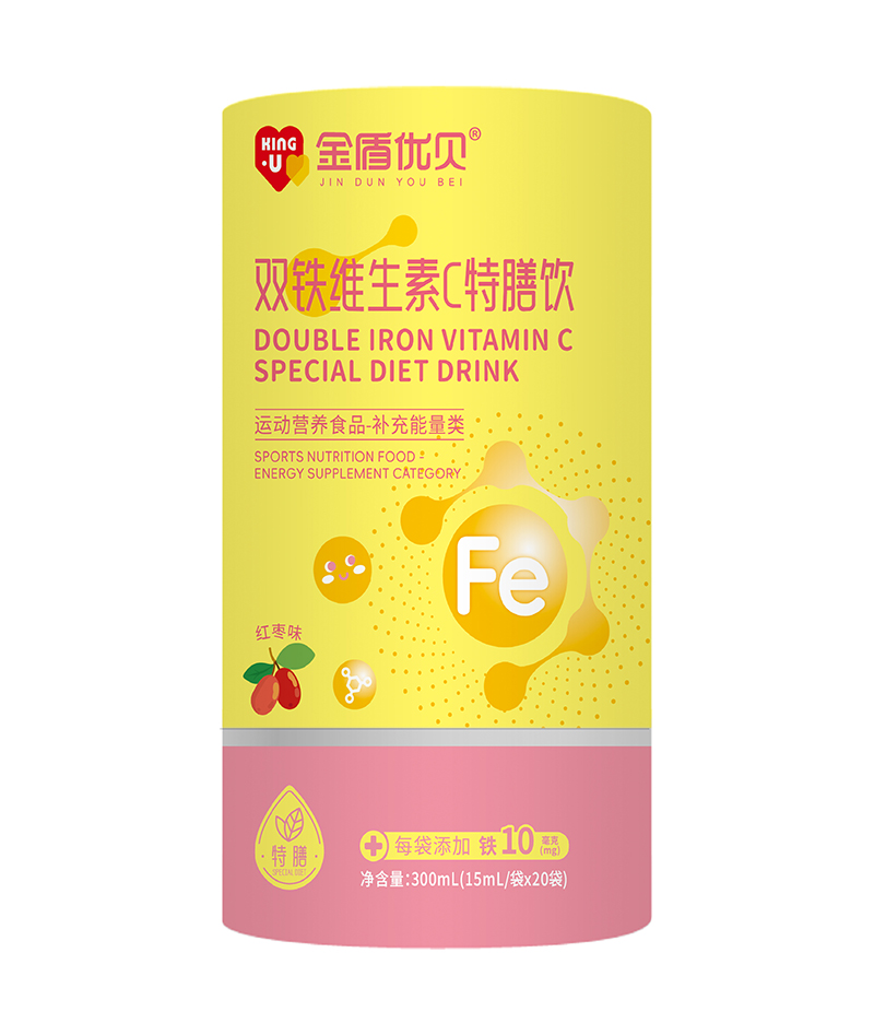  金盾優(yōu)貝雙鐵維生素C特膳飲