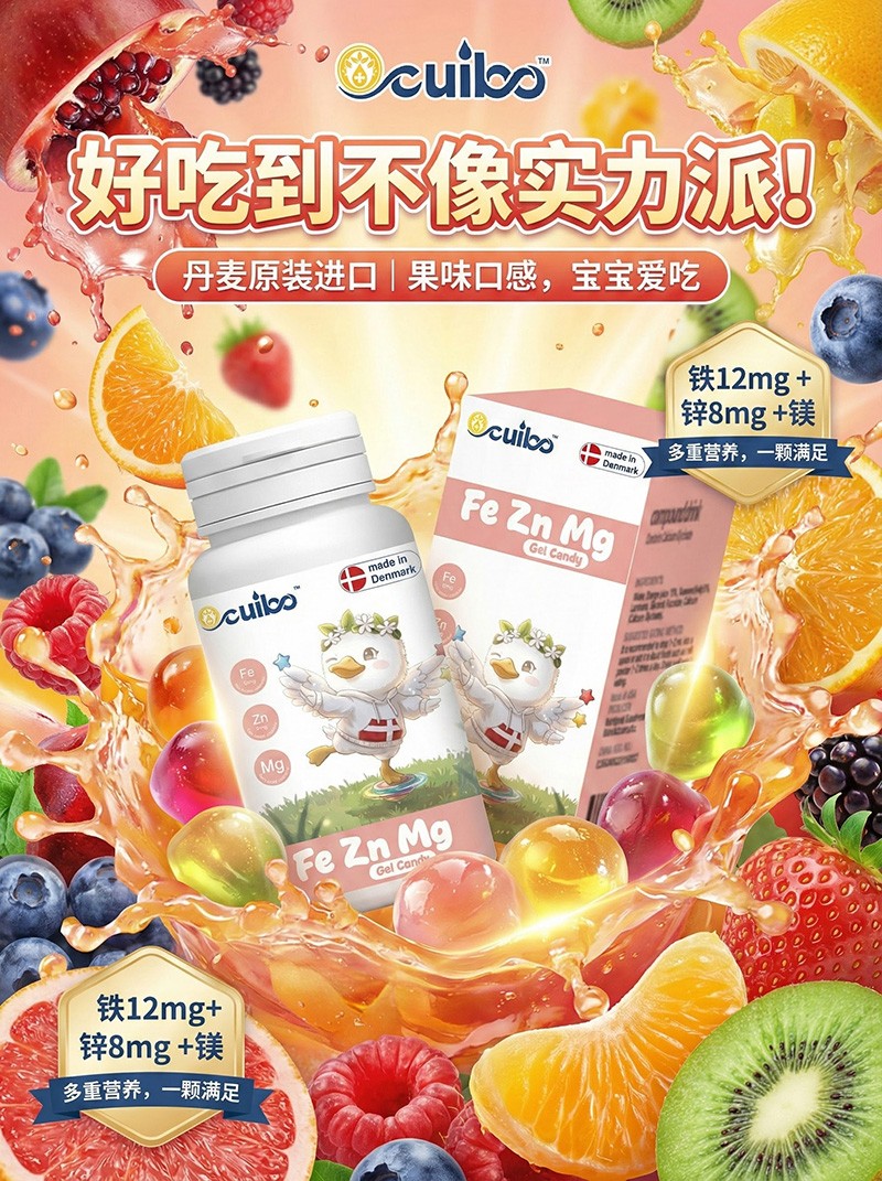欧萃宝铁锌镁凝胶糖果海报01.jpg