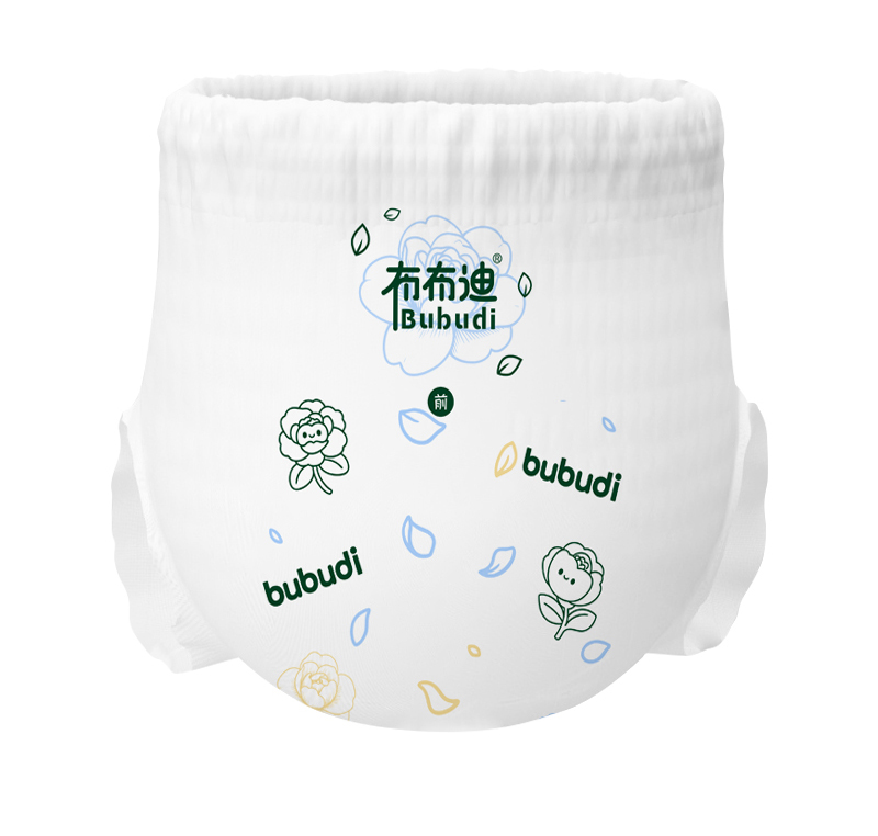 布布迪山茶花裤型婴儿一体裤 裤型