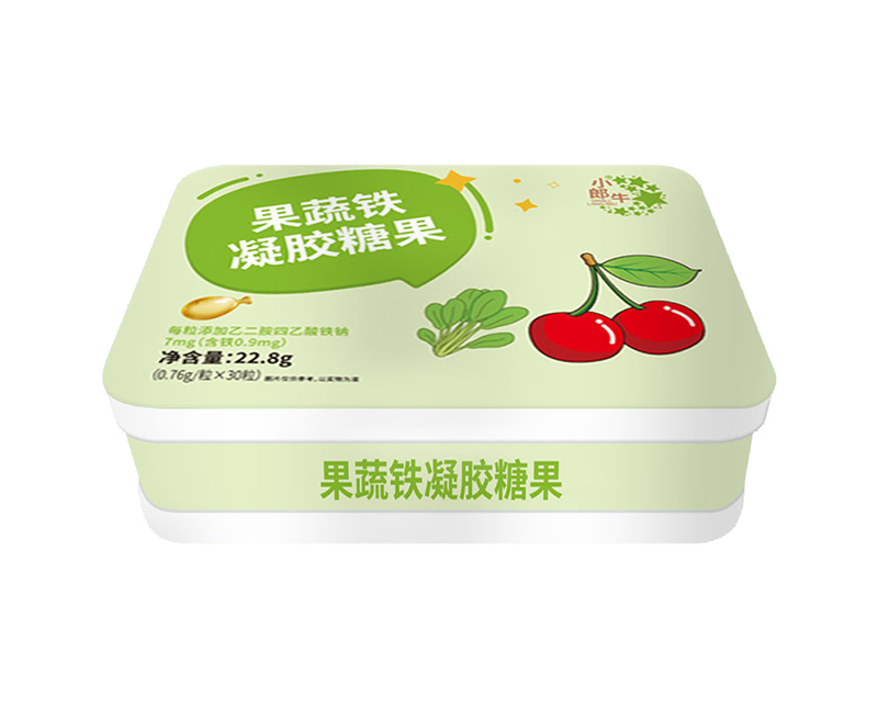   小郎牛果蔬鐵凝膠糖果