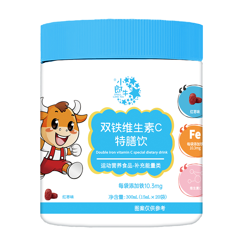  小郎牛雙鐵維生素C特膳飲