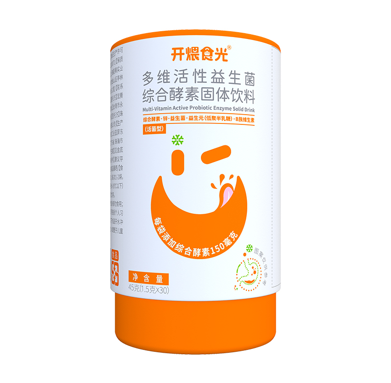 嬰果開煨食光多維活性益生菌綜合酵素固體飲料