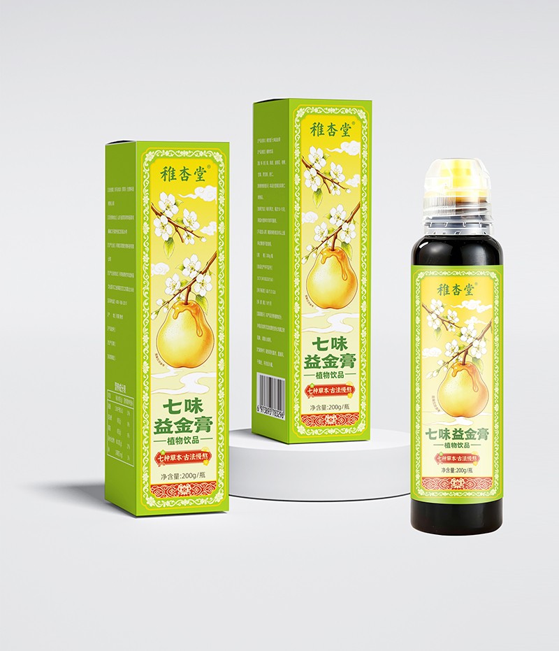  稚杏堂七味益金膏植物飲品01