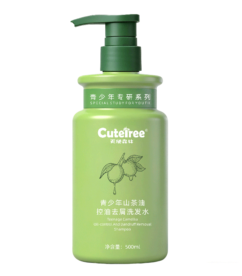 天使森林青少年山茶油控油去屑洗发水.jpg