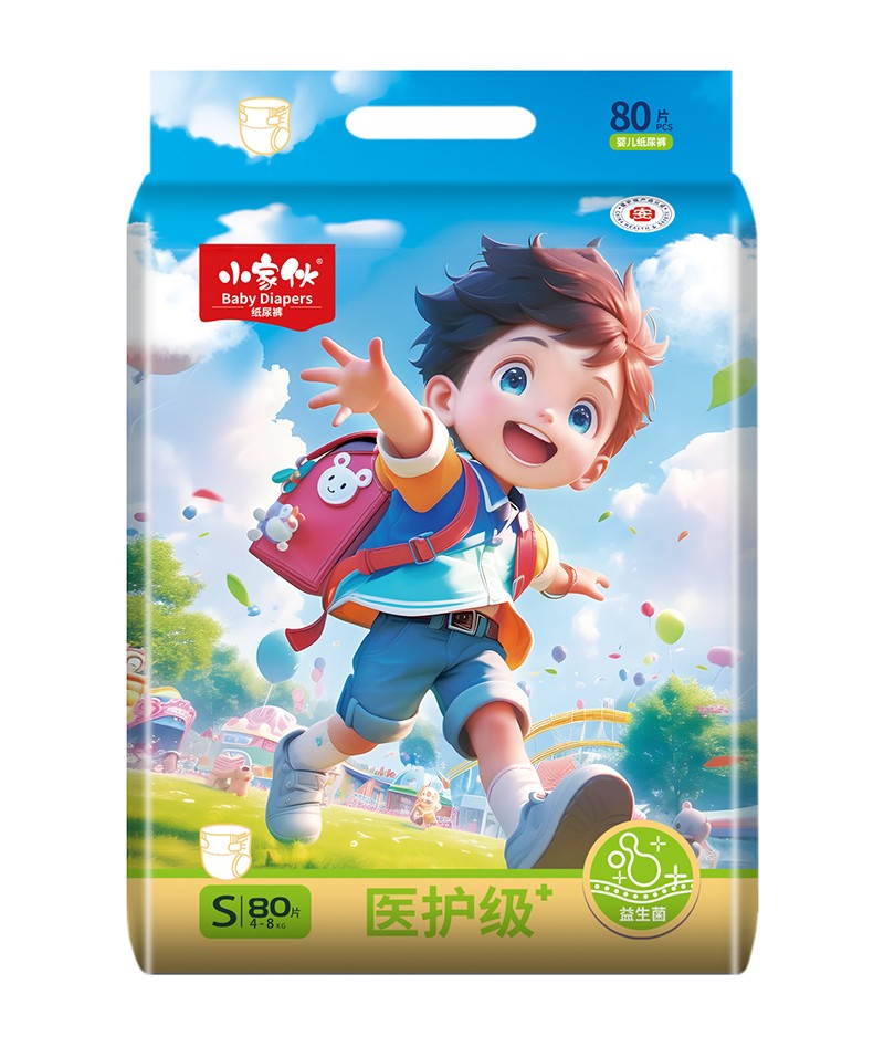  小家伙纸尿裤S80片